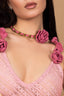 Rose Crochet Necklace