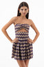 Purple Flare Mini Dress