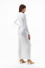 Midnight Maxi Dress-White